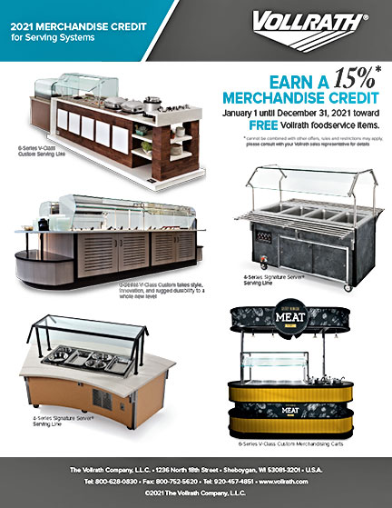 Food Service Product Flyer: click here to download